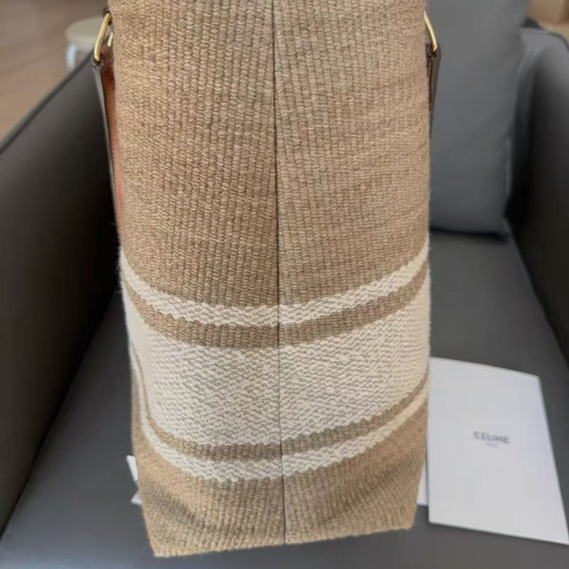 Celine cabas 編織托特包 98新 配件無-6