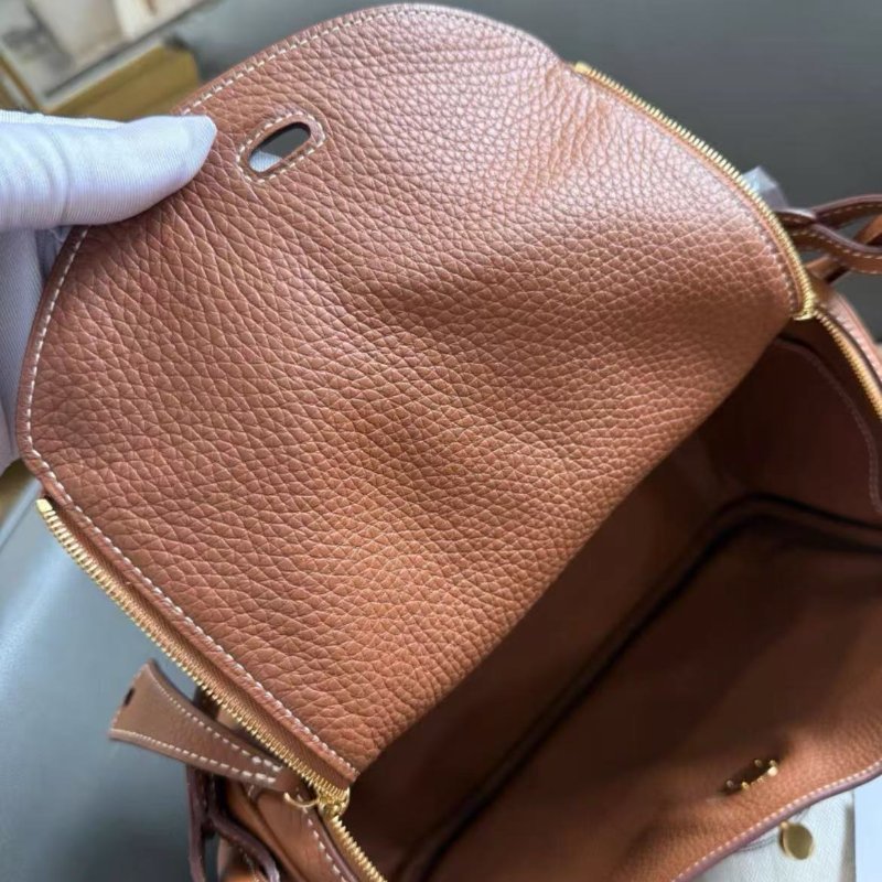 Hermes lindy 26 金棕金扣 全新原模還在 配件塵袋盒子-1