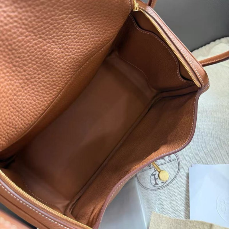 Hermes lindy 26 金棕金扣 全新原模還在 配件塵袋盒子-2