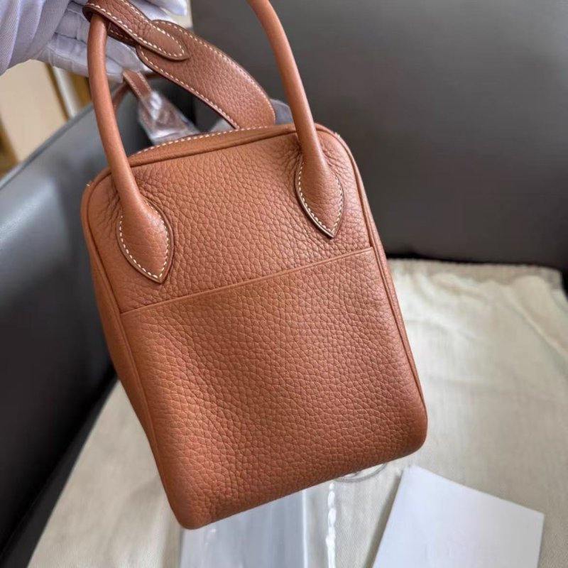 Hermes lindy 26 金棕金扣 全新原模還在 配件塵袋盒子-5