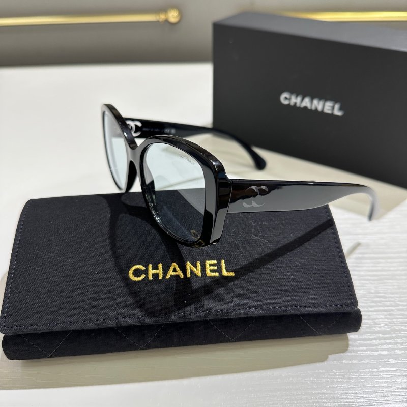✨Chanel CH3476 抗藍光墨鏡 全新全配-1