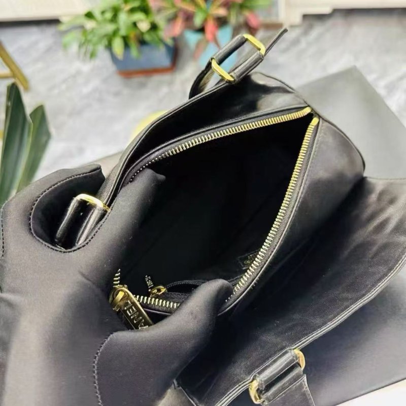 Chanel 中古羊皮冰格圓筒包22*10cm 98新 配件塵袋-4