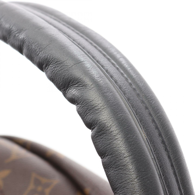 LOUIS VUITTON 棕櫚泉背包 MM M44874 字母帆布 棕色 二手-8