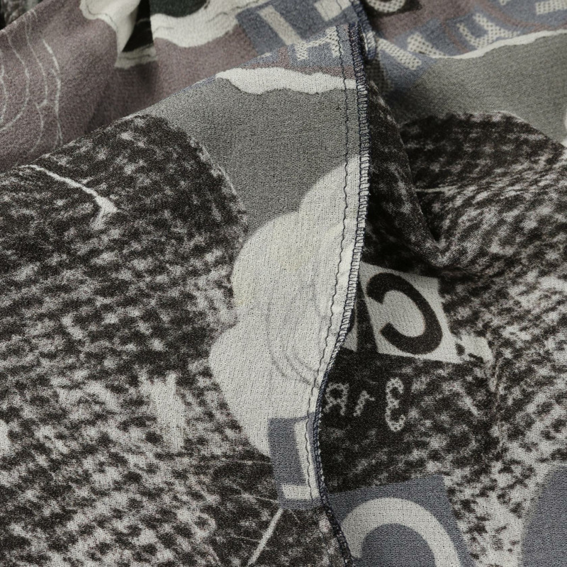 CHANEL COCO Mark Camelia 洋裝 P63200V48706 絲綢 海軍藍 多色 #38 二手女裝-6