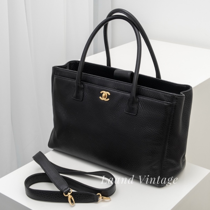 【CHANEL】香奈兒黑金cerf 中號-4