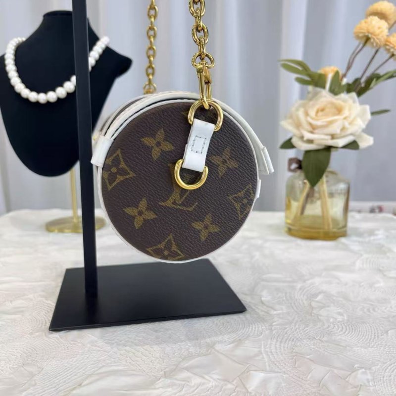 LV 網球系列 Papillon Trunk 巴比龍 限量款芯片款 19*9*9 99新配件塵袋-5