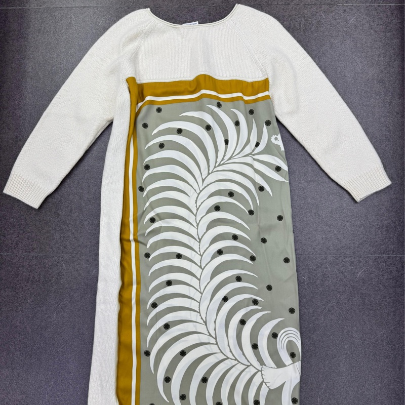 hermes 女裝絲綢長裙-0