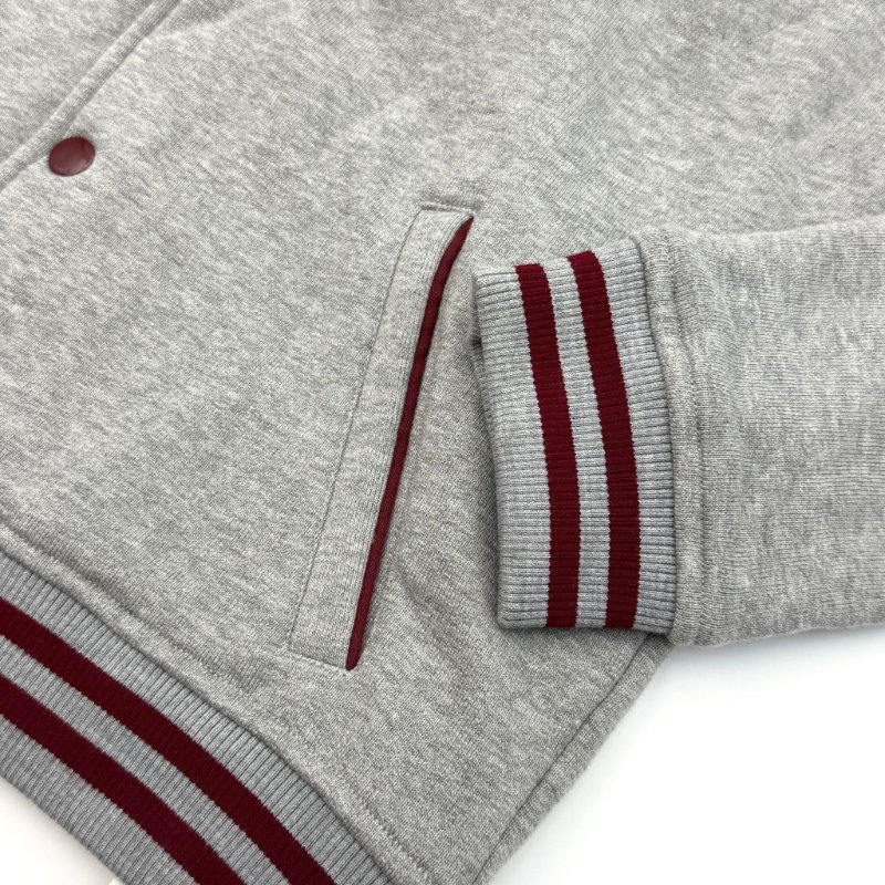 全新有吊牌 Celine外套 大C標誌Logo Jacket 100%棉棒球服 灰色經典百搭款學院風 XS碼-3