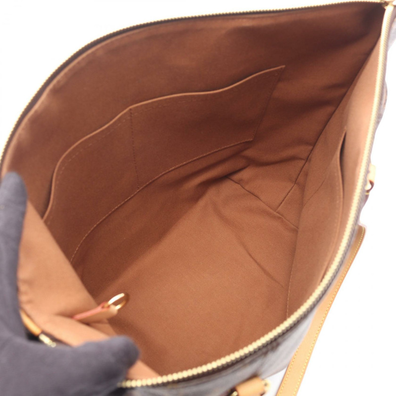 LOUIS VUITTON Totally MM 單肩包 M56689 Monogram 帆布皮革 棕色-2