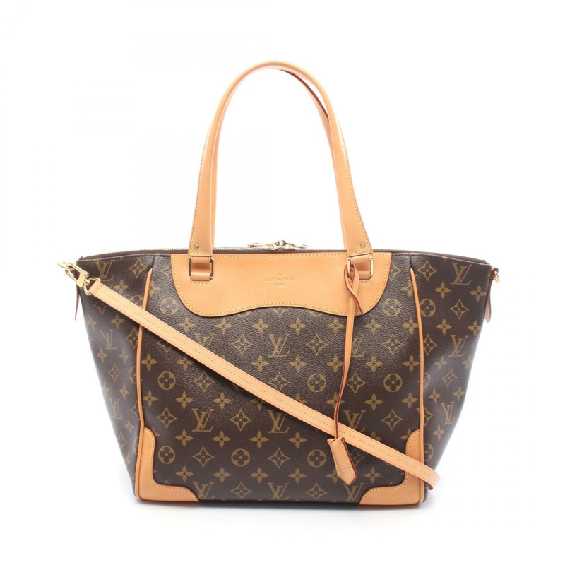LOUIS VUITTON Estrella 單肩包 M51191 Monogram 帆布 棕色 二手 女款-0