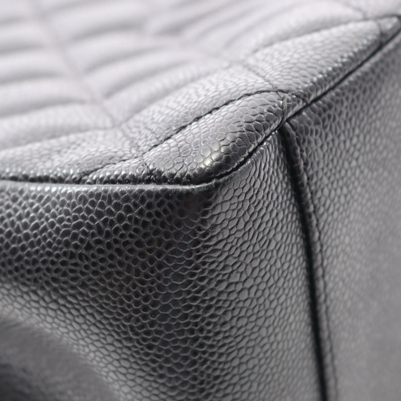 CHANEL Matelasse Grand Shopping GST 鏈條托特包 A50995 小牛皮 黑色 GHW CC-5