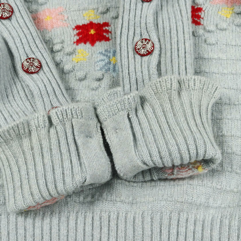 CHANEL 針織毛衣套頭衫 P52066K06714 羊絨藍色多色 #36 二手女款-6