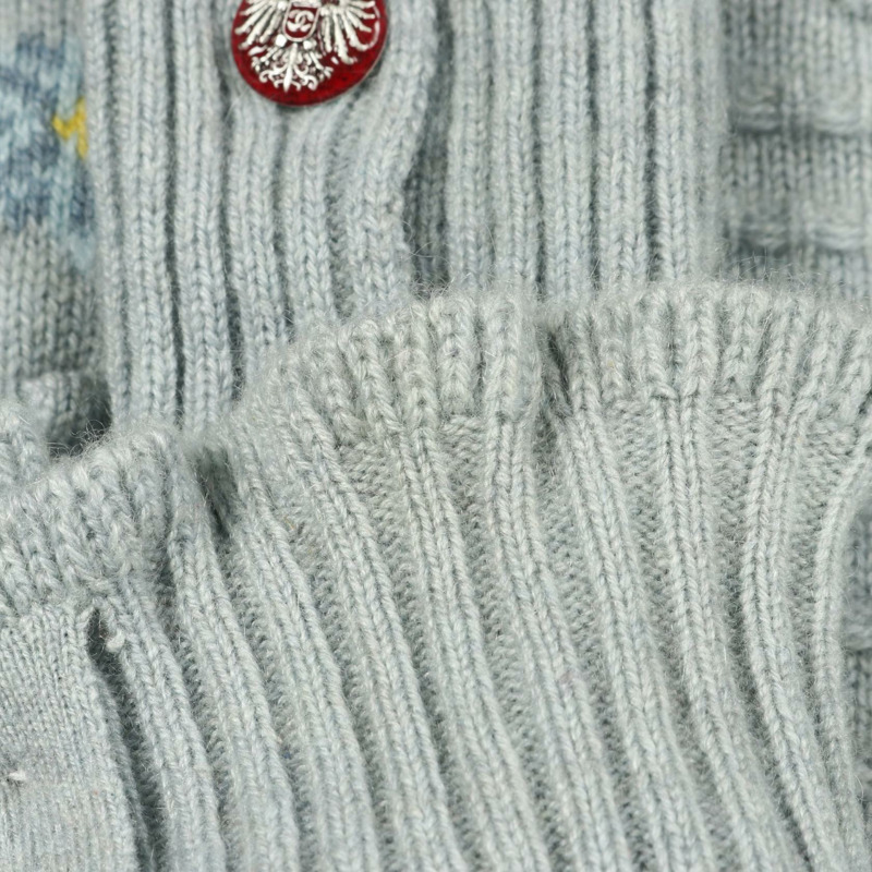 CHANEL 針織毛衣套頭衫 P52066K06714 羊絨藍色多色 #36 二手女款-7