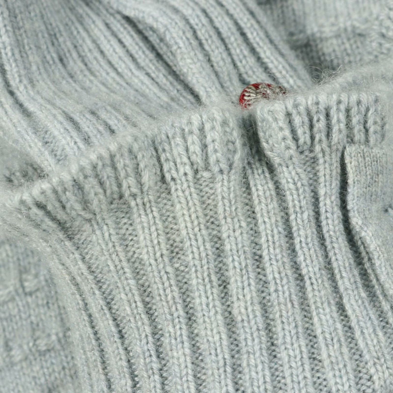 CHANEL 針織毛衣套頭衫 P52066K06714 羊絨藍色多色 #36 二手女款-8