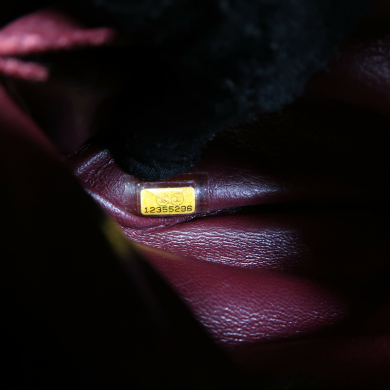 CHANEL 牛皮皮革2.55 Shoulder Bag金扣鏈帶肩背袋-6