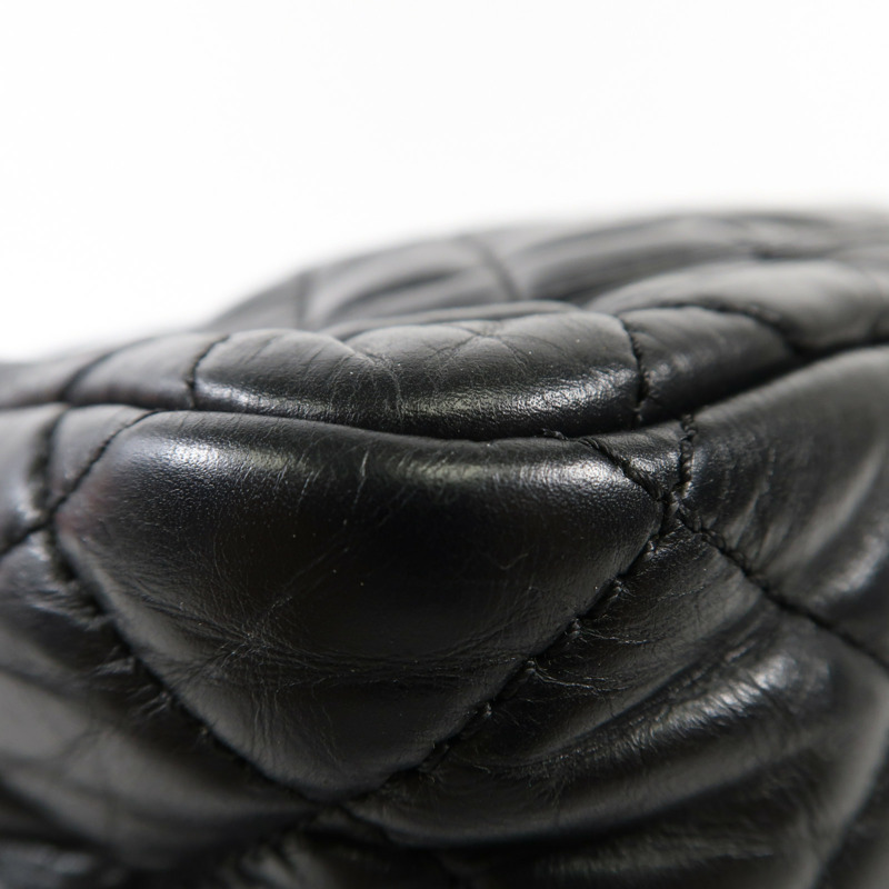 CHANEL 牛皮皮革2.55 Shoulder Bag金扣鏈帶肩背袋-10