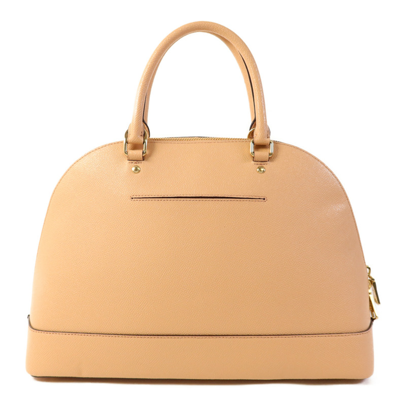 COACH 牛皮皮革2 Way Shoulder Bag金扣手挽肩背兩用袋-1