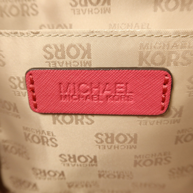 Michael Kors 牛皮皮革Shoulder Bag金扣肩背袋-6