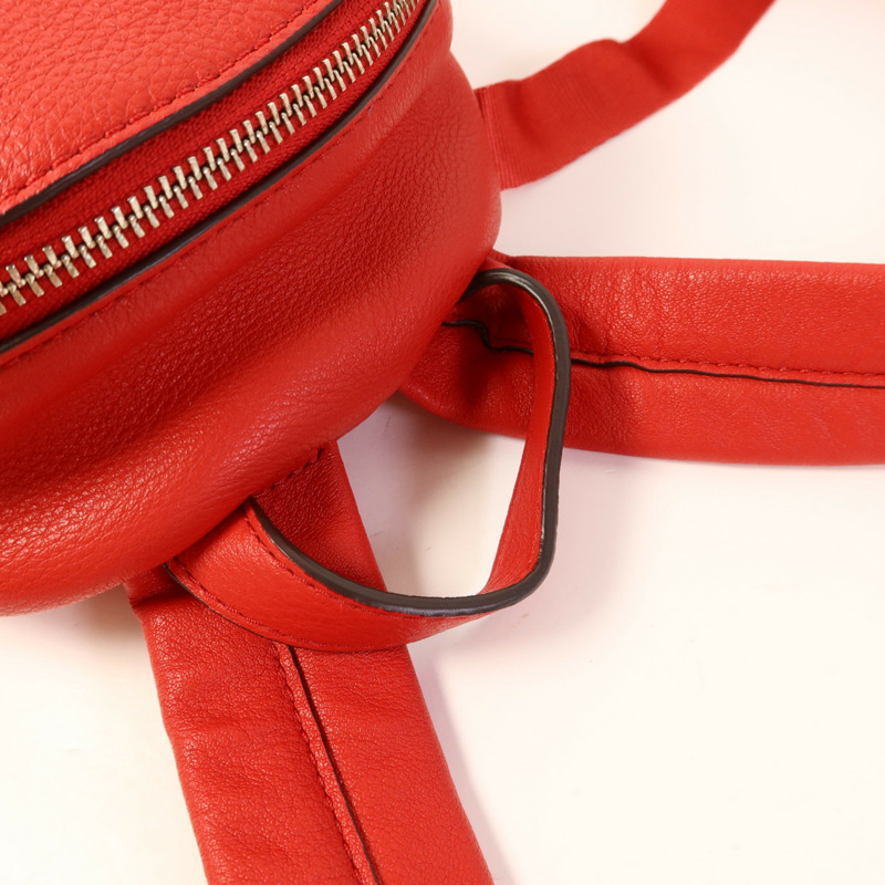 Michael Kors 牛皮皮革Backpack銀扣背包-4