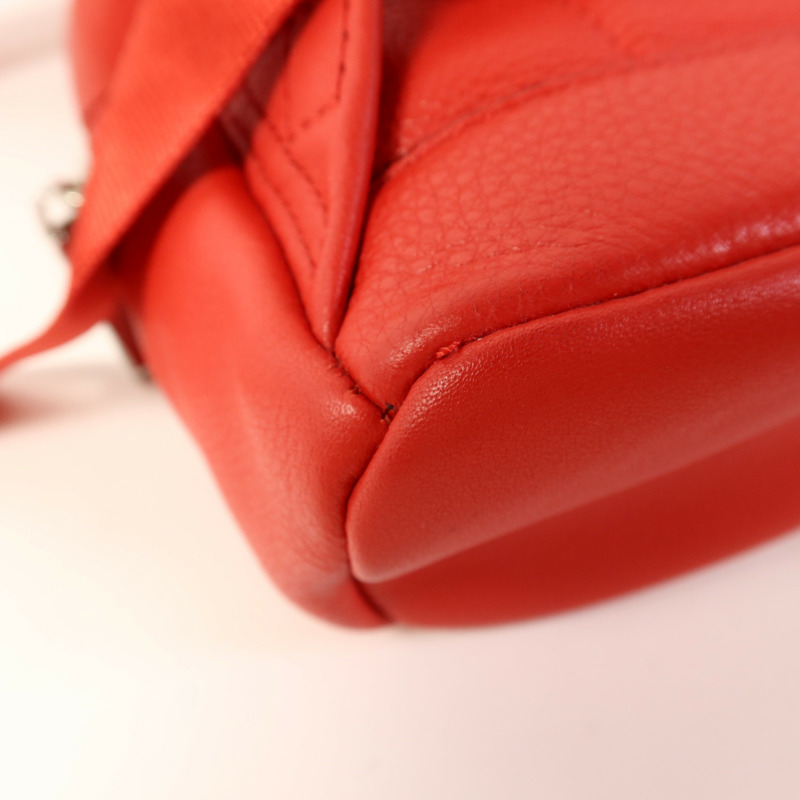 Michael Kors 牛皮皮革Backpack銀扣背包-13