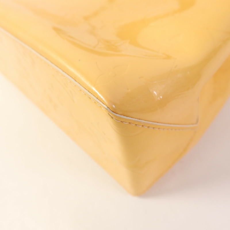 LOUIS VUITTON Vernis Reade PM金扣手挽袋-9