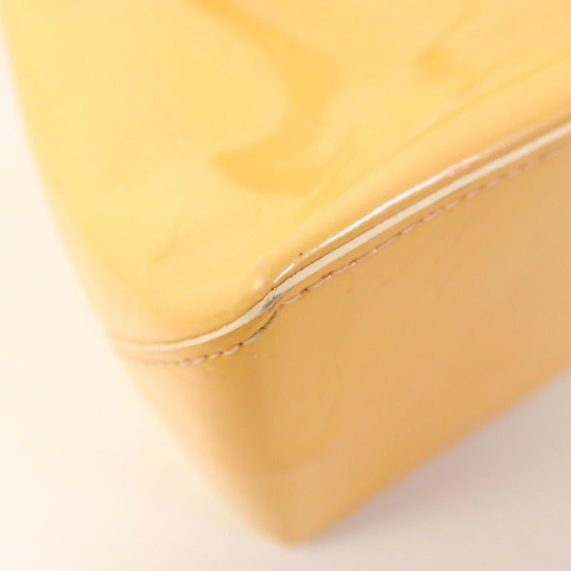LOUIS VUITTON Vernis Reade PM金扣手挽袋-10