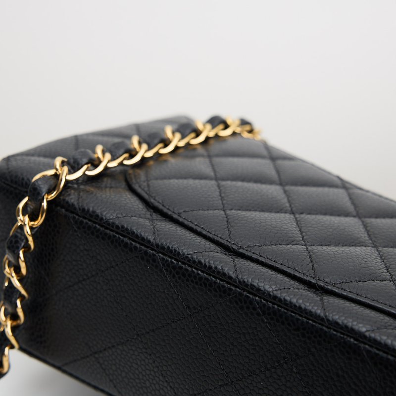 二手 Chanel cf23 黑金牛-14