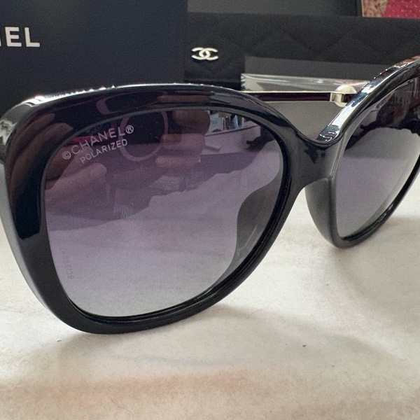 CHANEL香奈兒CH5427H珍珠造型偏光墨鏡-10