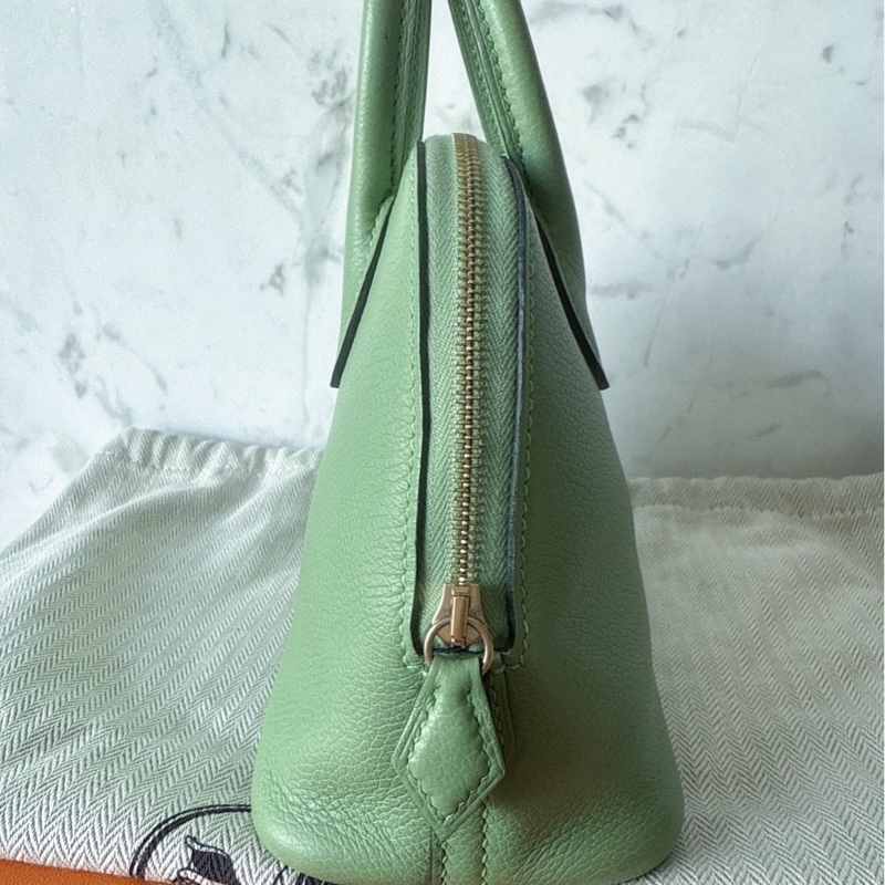 Hermes Mini bolide 牛油果綠-2