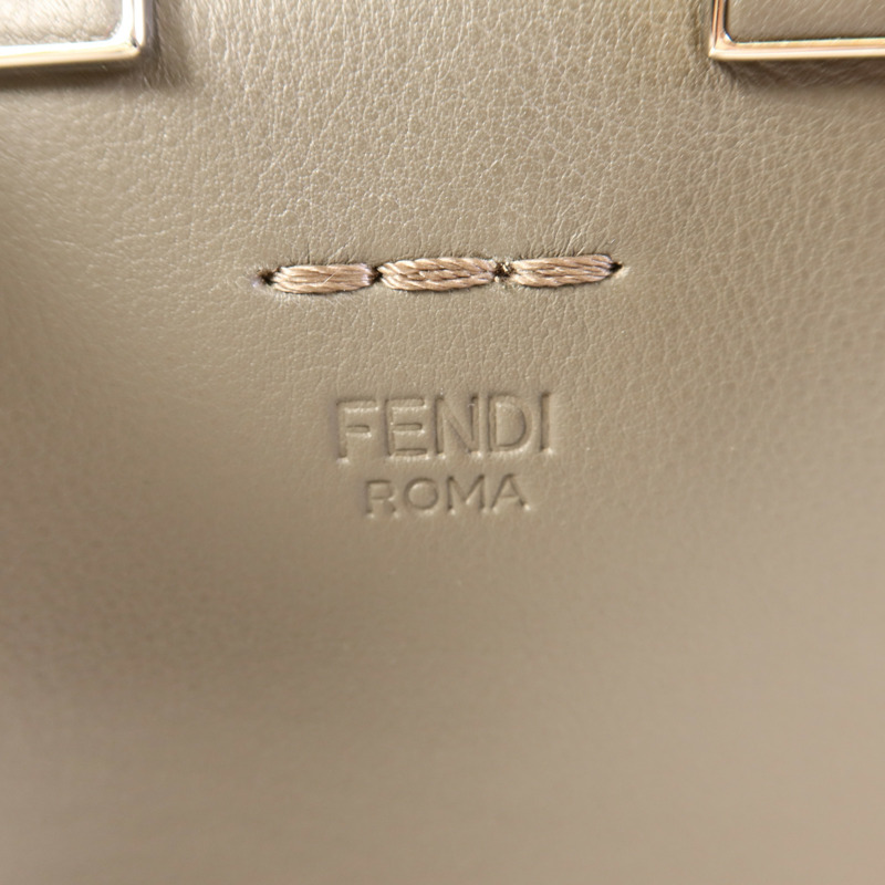 FENDI 牛皮皮革3 Jours銀扣手挽肩背兩用袋-8