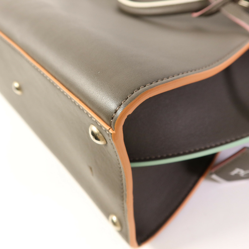 FENDI 牛皮皮革3 Jours銀扣手挽肩背兩用袋-11