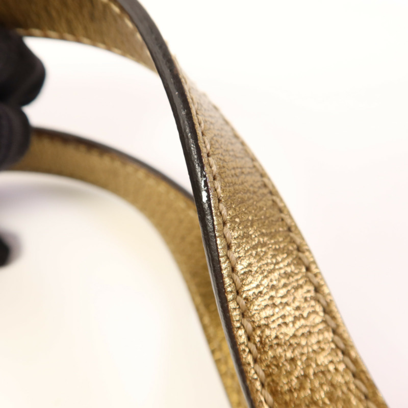 GUCCI 帆布Hand Bag金扣手挽袋-14