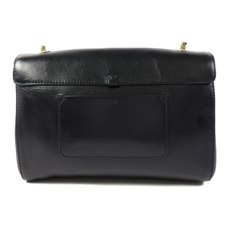 Chloe 牛皮皮革Shoulder Bag金扣鏈帶肩背袋-1