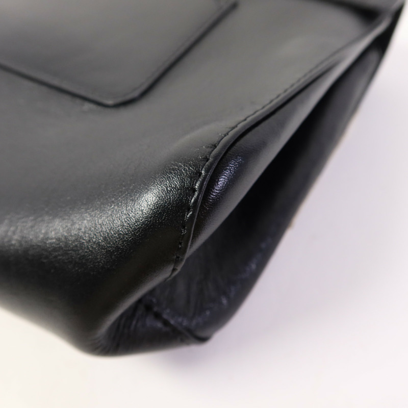 Chloe 牛皮皮革Shoulder Bag金扣鏈帶肩背袋-11