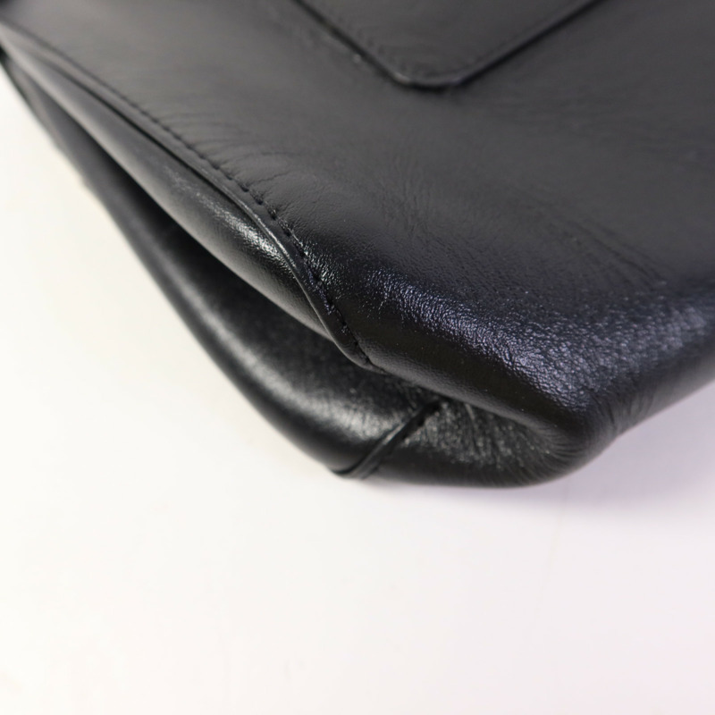 Chloe 牛皮皮革Shoulder Bag金扣鏈帶肩背袋-12