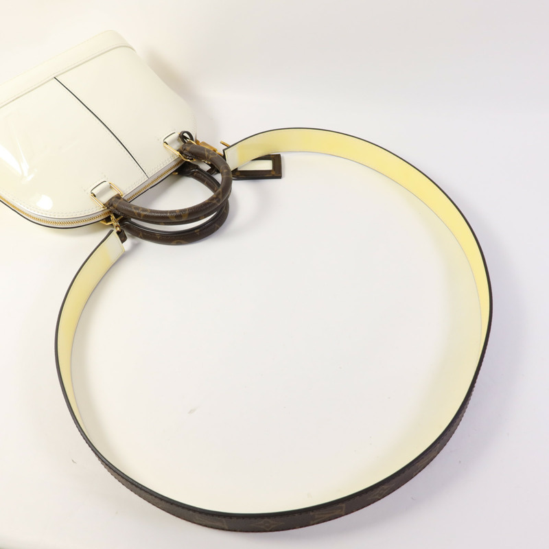 LOUIS VUITTON Vernis Alma BB金扣手挽肩背兩用袋-4