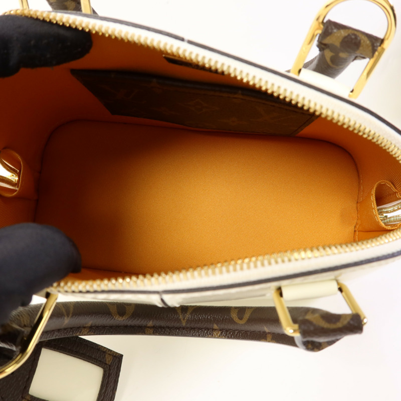 LOUIS VUITTON Vernis Alma BB金扣手挽肩背兩用袋-5