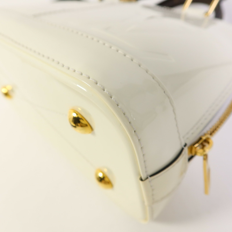 LOUIS VUITTON Vernis Alma BB金扣手挽肩背兩用袋-12