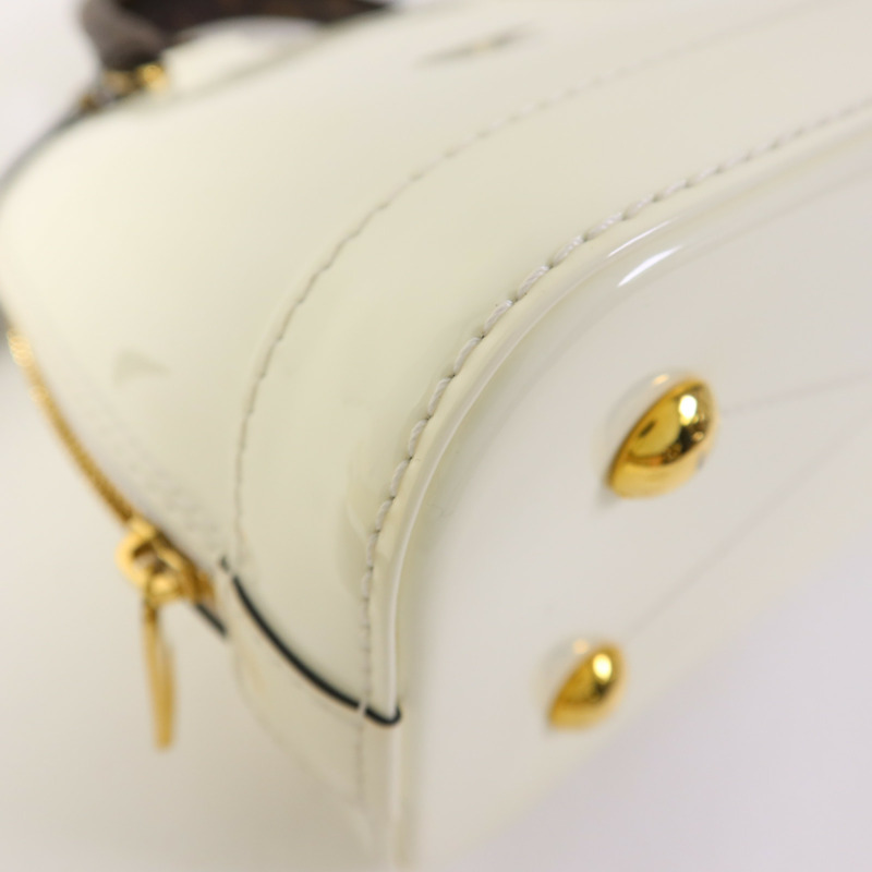LOUIS VUITTON Vernis Alma BB金扣手挽肩背兩用袋-13