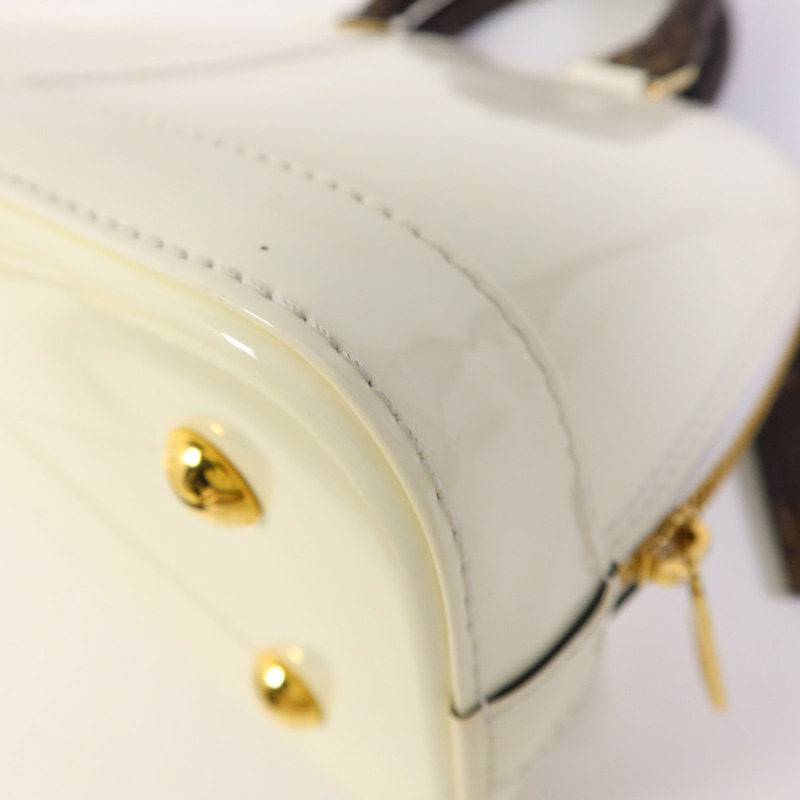 LOUIS VUITTON Vernis Alma BB金扣手挽肩背兩用袋-14