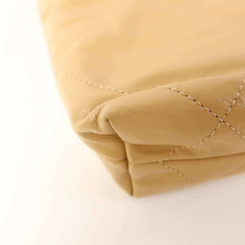 CHANEL 牛皮皮革Chanel 22 Mini鏈帶肩背袋-13