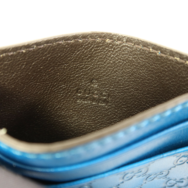 GUCCI 牛皮皮革Card Case卡片套-5