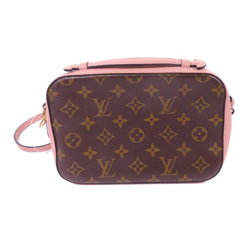 LOUIS VUITTON Monogram Saintonge金扣手挽肩背兩用袋-1