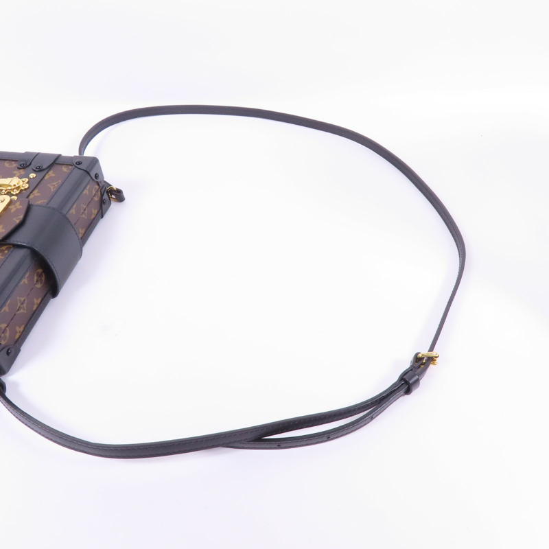 LOUIS VUITTON Monogram Petite Malle金扣肩背袋-4