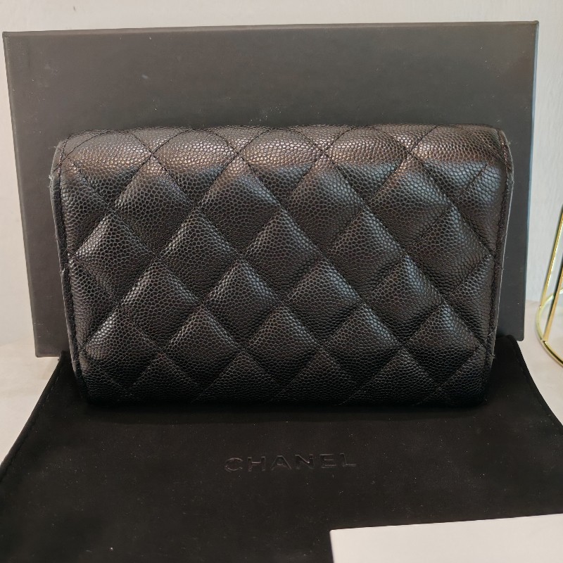 Chanel medium flap wallet-3