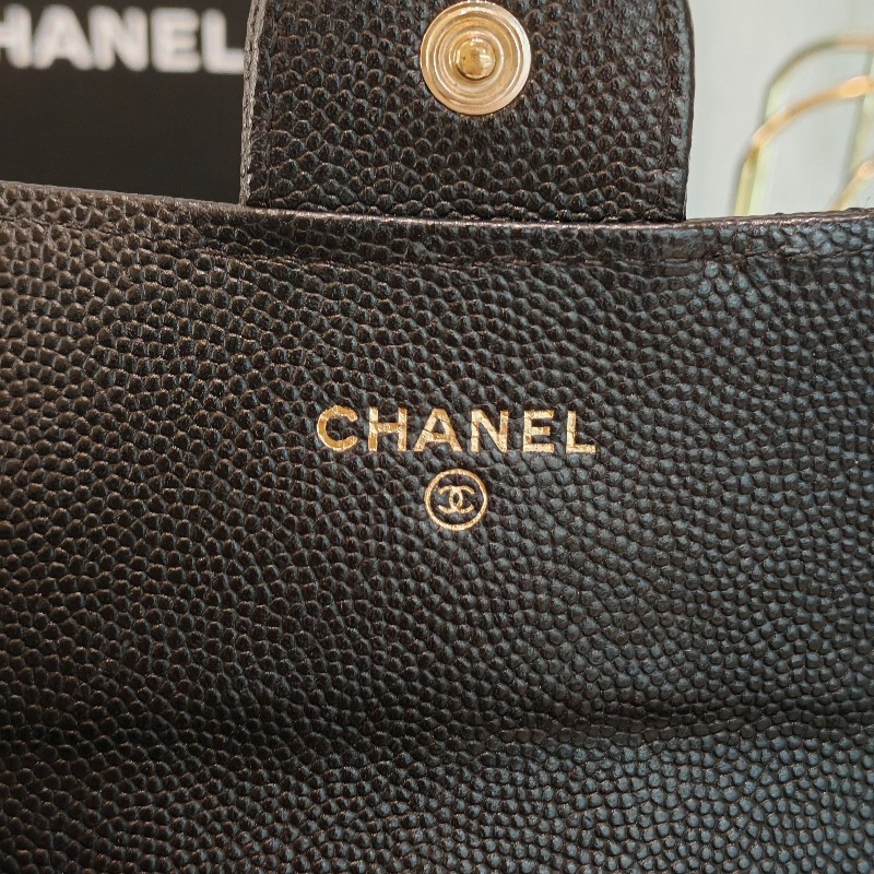 Chanel medium flap wallet-4