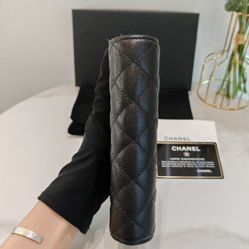 Chanel medium flap wallet-10