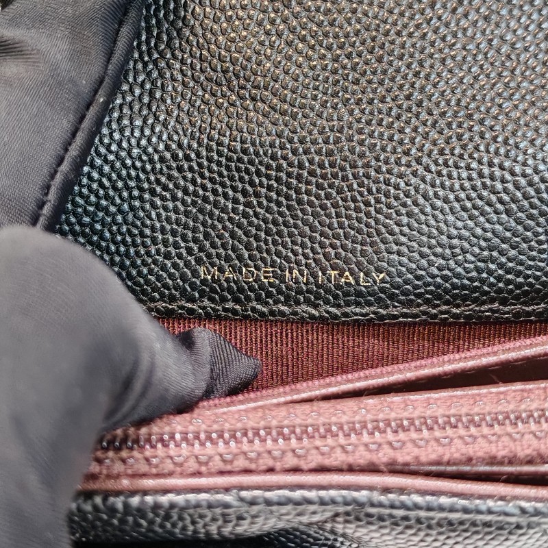 Chanel medium flap wallet-16