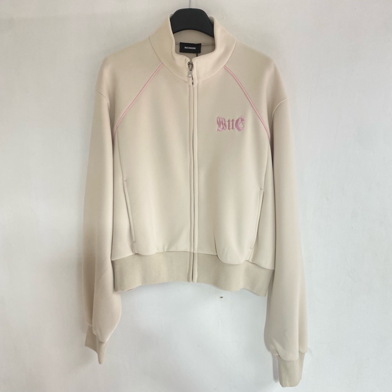 促銷品 WE11DONE 女款 運動外套OS版 淺米色/黑色-0
