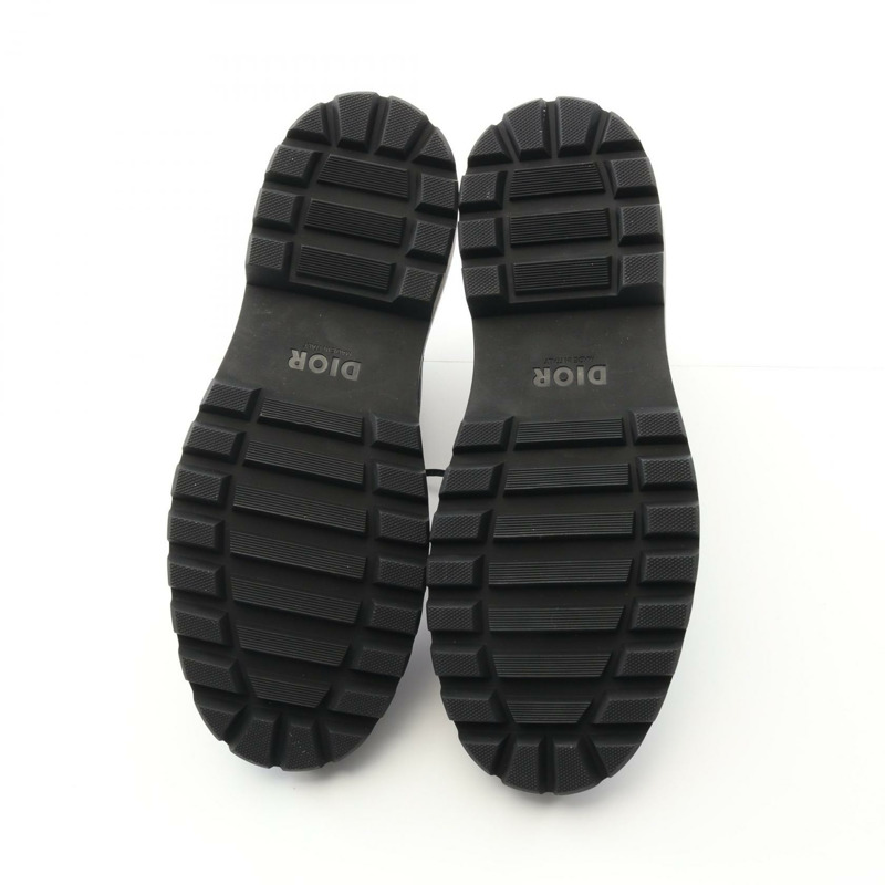 Christian Dior EXPLORER 靴子皮革面料黑色尺寸 42 二手男式-3